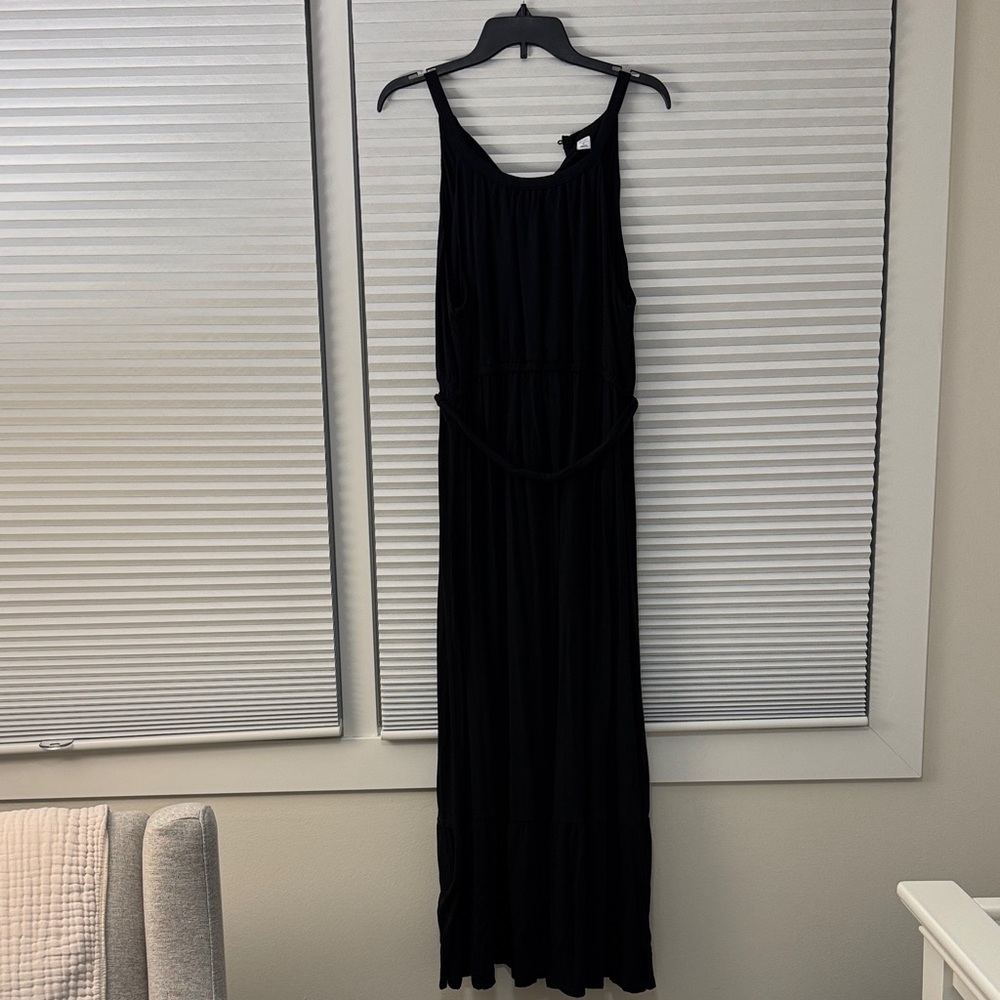 Old Navy Black Maxi Dress Maternity